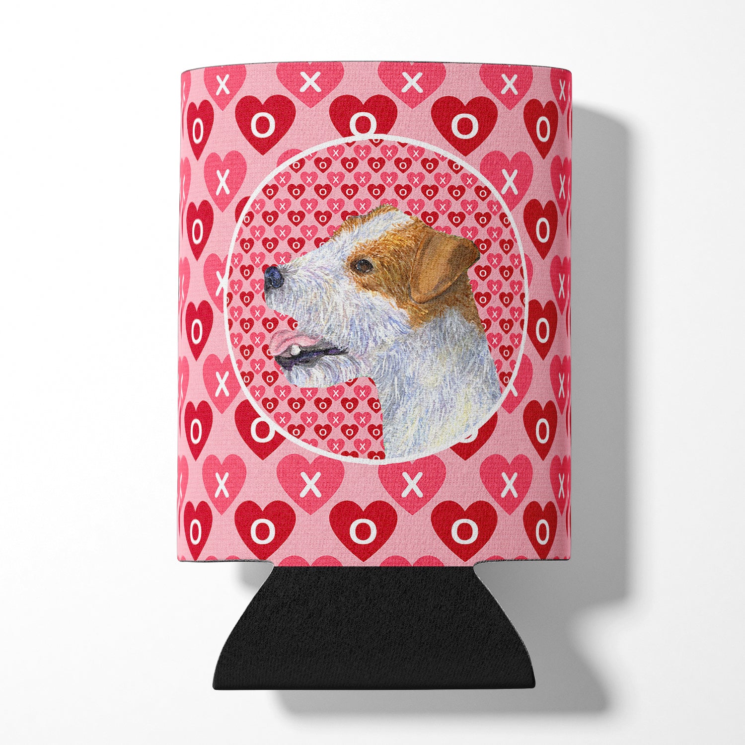 Jack Russell Terrier  Can or Bottle Beverage Insulator Hugger.