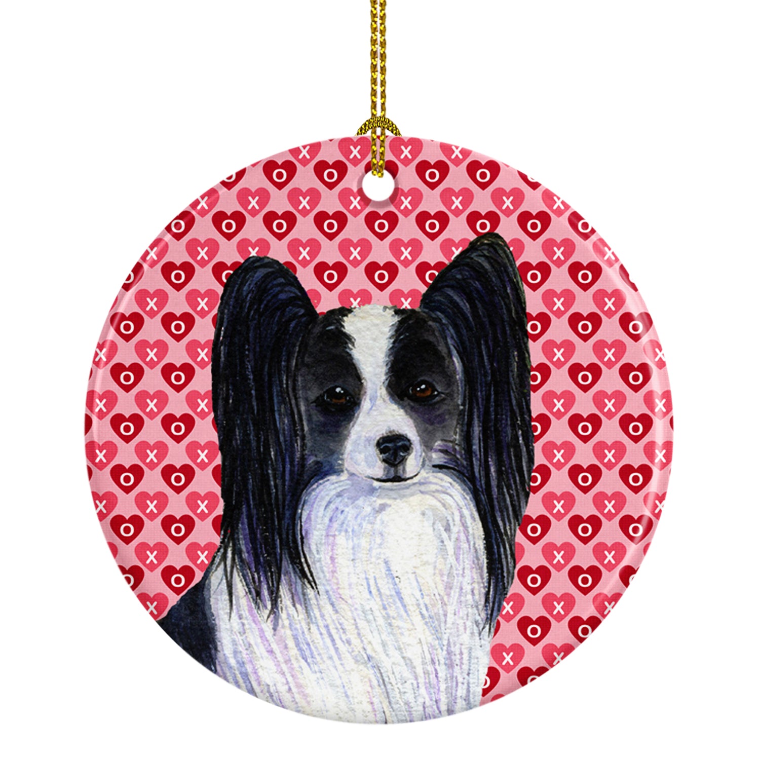 Papillon  Ceramic Ornament - the-store.com