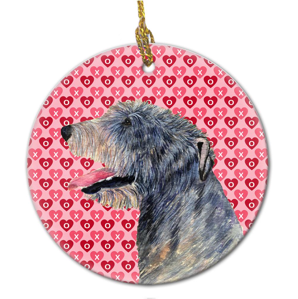 Irish Wolfhound  Ceramic Ornament by Caroline&#39;s Treasures