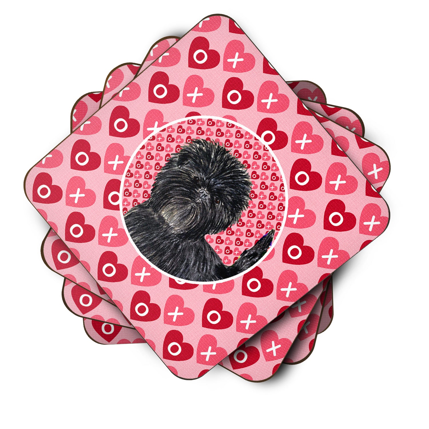 Set of 4 Affenpinscher  Foam Coasters - the-store.com