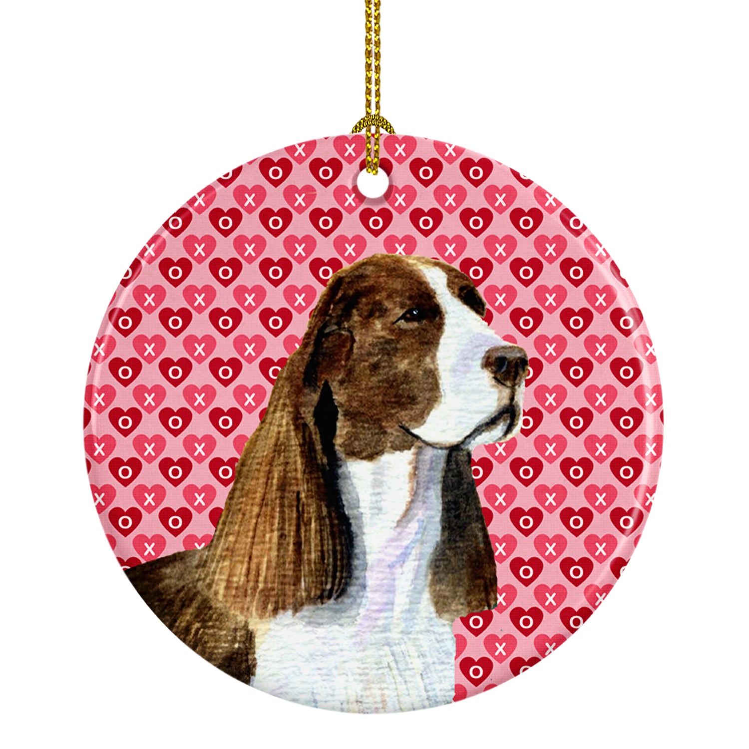 Springer Spaniel  Ceramic Ornament - the-store.com