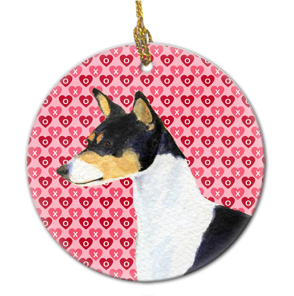 Basenji  Ceramic Ornament by Caroline's Treasures