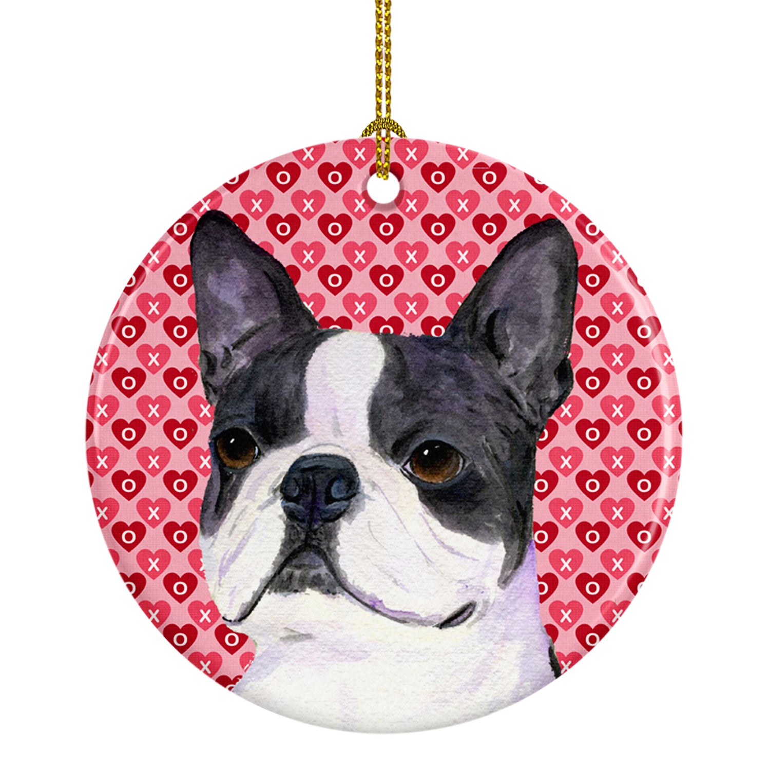 Boston Terrier  Ceramic Ornament - the-store.com