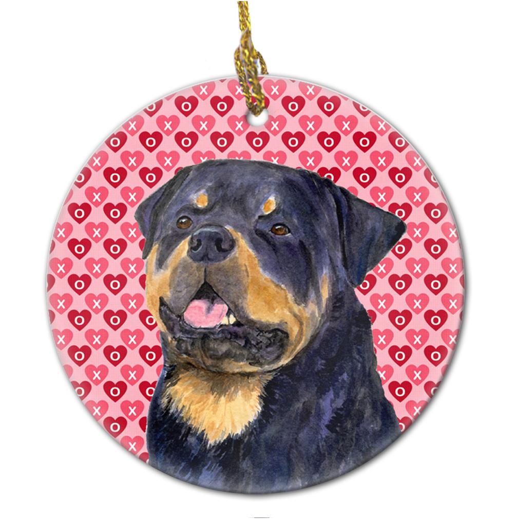 Rottweiler  Ceramic Ornament by Caroline's Treasures