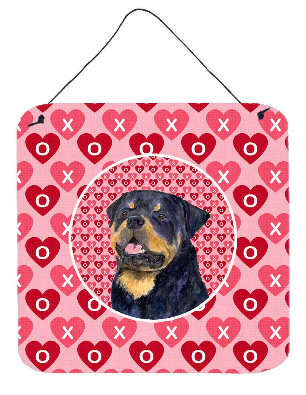 Rottweiler  Aluminium Metal Wall or Door Hanging Prints by Caroline's Treasures