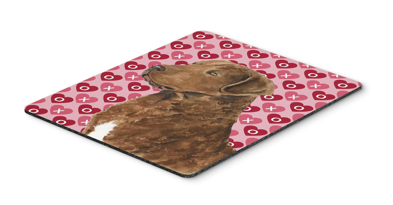 Chesapeake Bay Retriever Hearts Love Valentine's Day Mouse Pad, Hot Pad Trivet by Caroline's Treasures