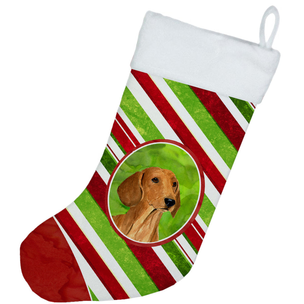 Dachshund Winter Snowflakes Christmas Stocking SS4556  the-store.com.