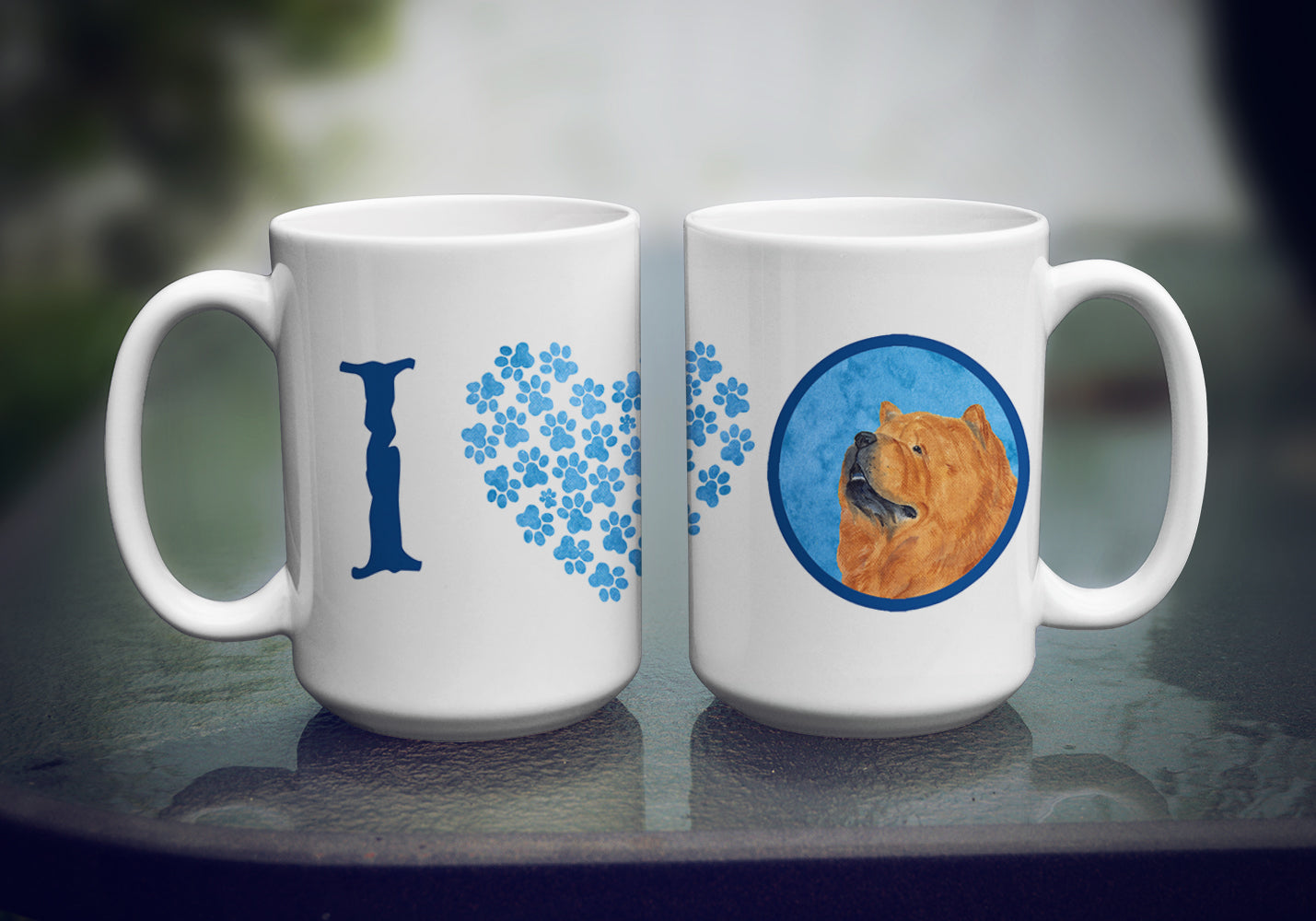 Chow Chow  Dishwasher Safe Microwavable Ceramic Coffee Mug 15 ounce SS4778  the-store.com.