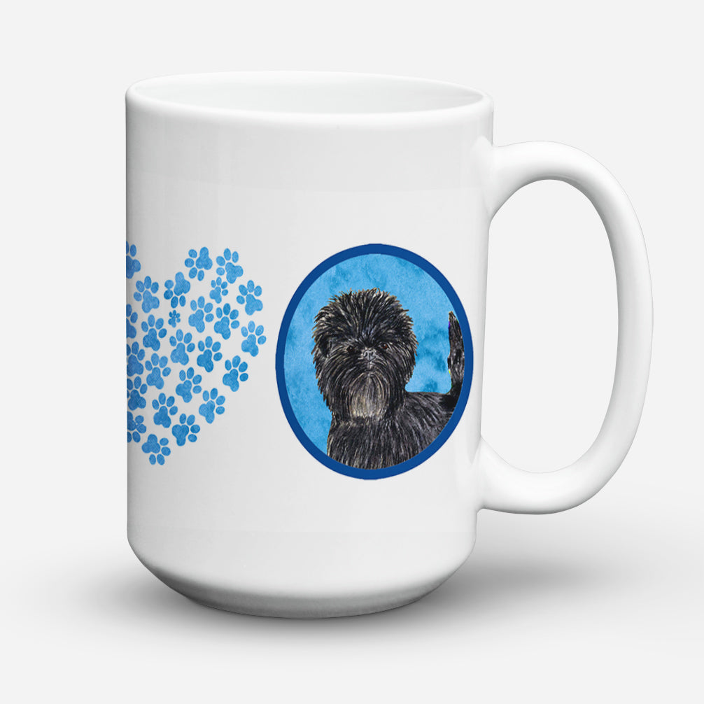 Affenpinscher  Dishwasher Safe Microwavable Ceramic Coffee Mug 15 ounce SS4787  the-store.com.