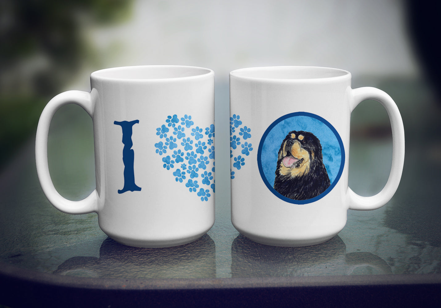 Tibetan Mastiff  Dishwasher Safe Microwavable Ceramic Coffee Mug 15 ounce SS4788  the-store.com.