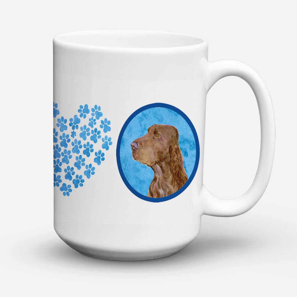 Field Spaniel  Dishwasher Safe Microwavable Ceramic Coffee Mug 15 ounce SS4801  the-store.com.