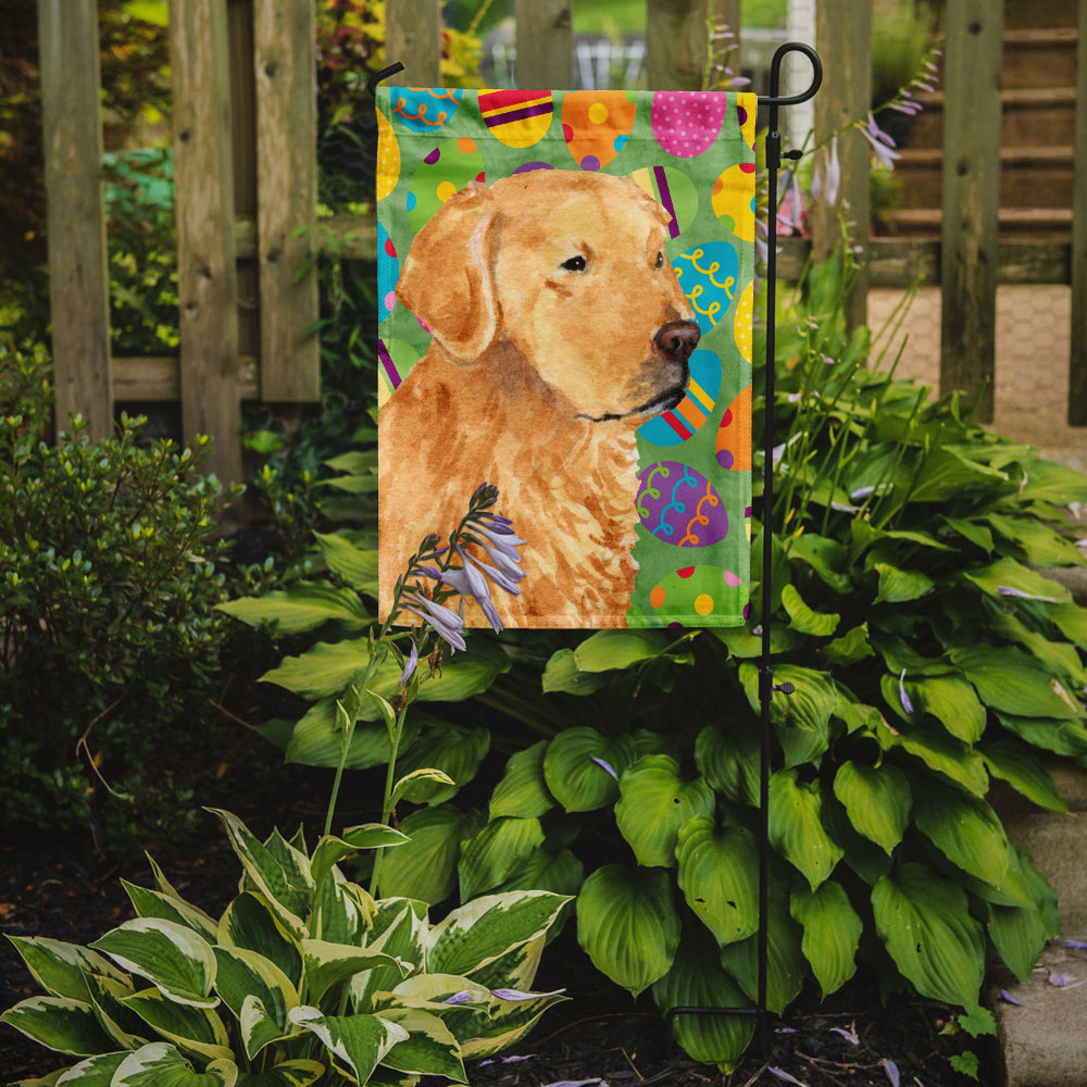 Golden Retriever Easter Eggtravaganza Flag Garden Size  the-store.com.