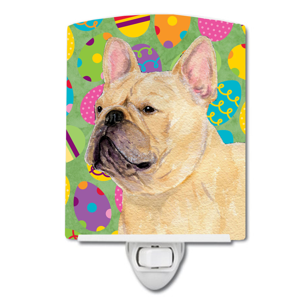 French Bulldog Easter Eggtravaganza Ceramic Night Light SS4830CNL - the-store.com