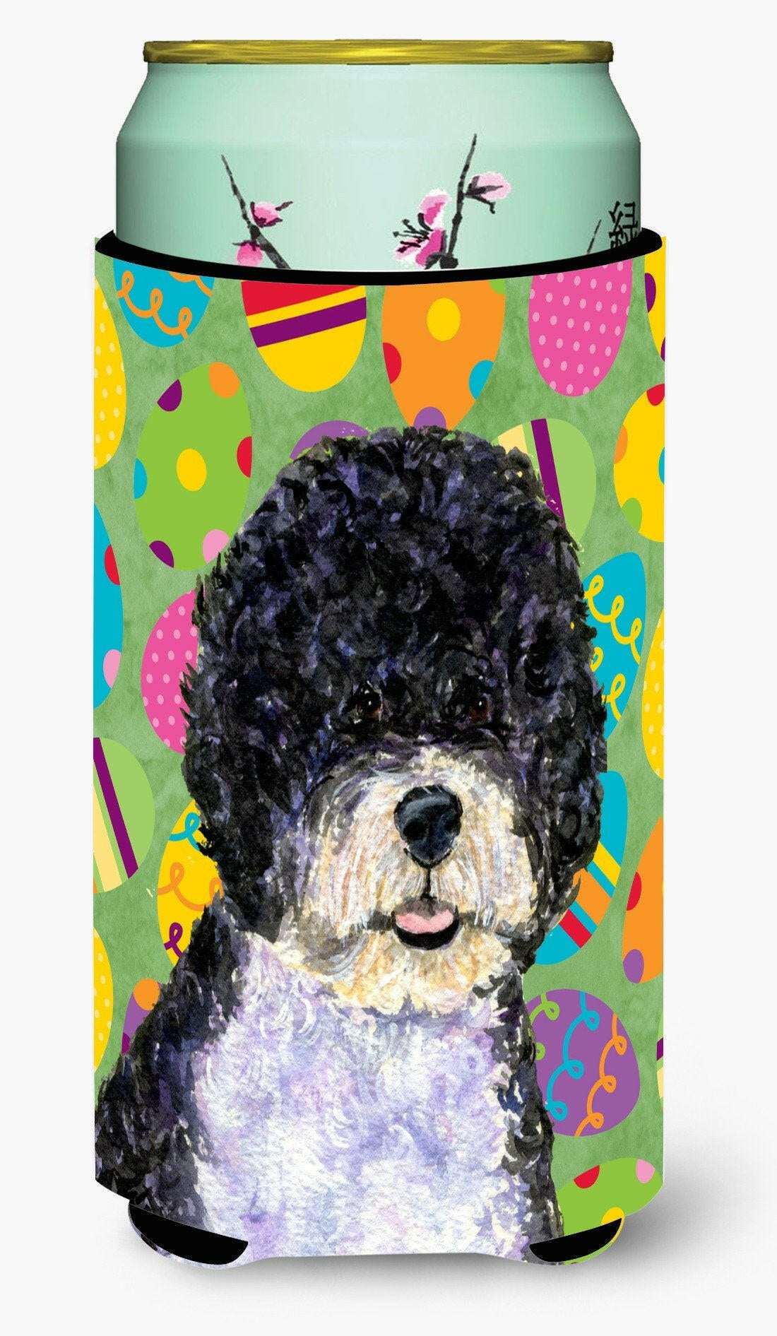 Portuguese Water Dog Easter Eggtravaganza  Tall Boy Beverage Insulator Beverage Insulator Hugger by Caroline&#39;s Treasures