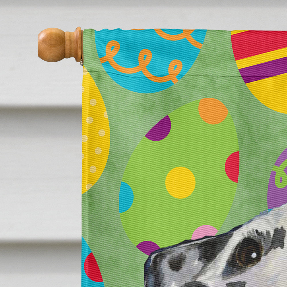 Dalmatian Easter Eggtravaganza Flag Canvas House Size  the-store.com.