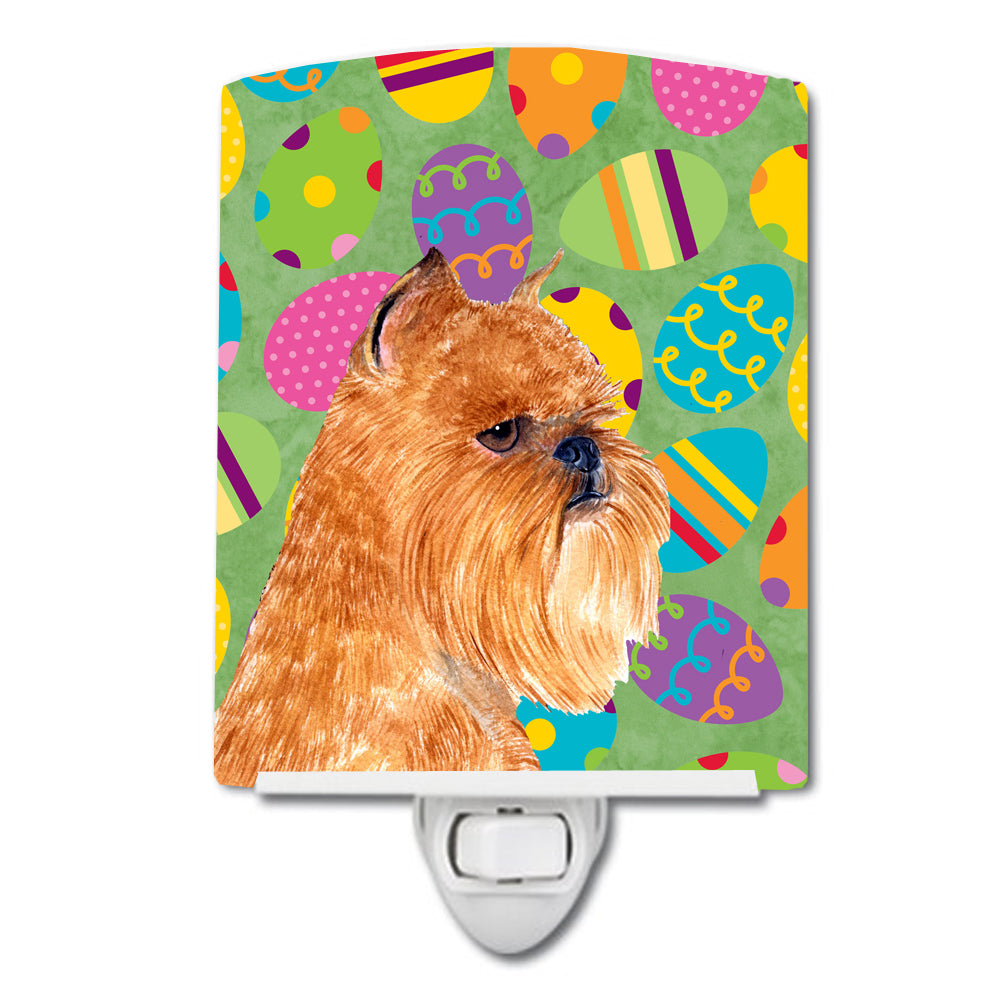 Brussels Griffon Easter Eggtravaganza Ceramic Night Light SS4839CNL - the-store.com