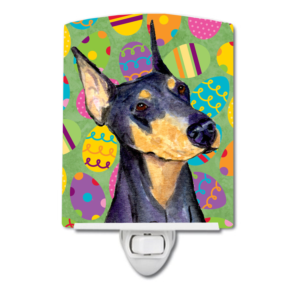 Doberman Easter Eggtravaganza Ceramic Night Light SS4840CNL - the-store.com