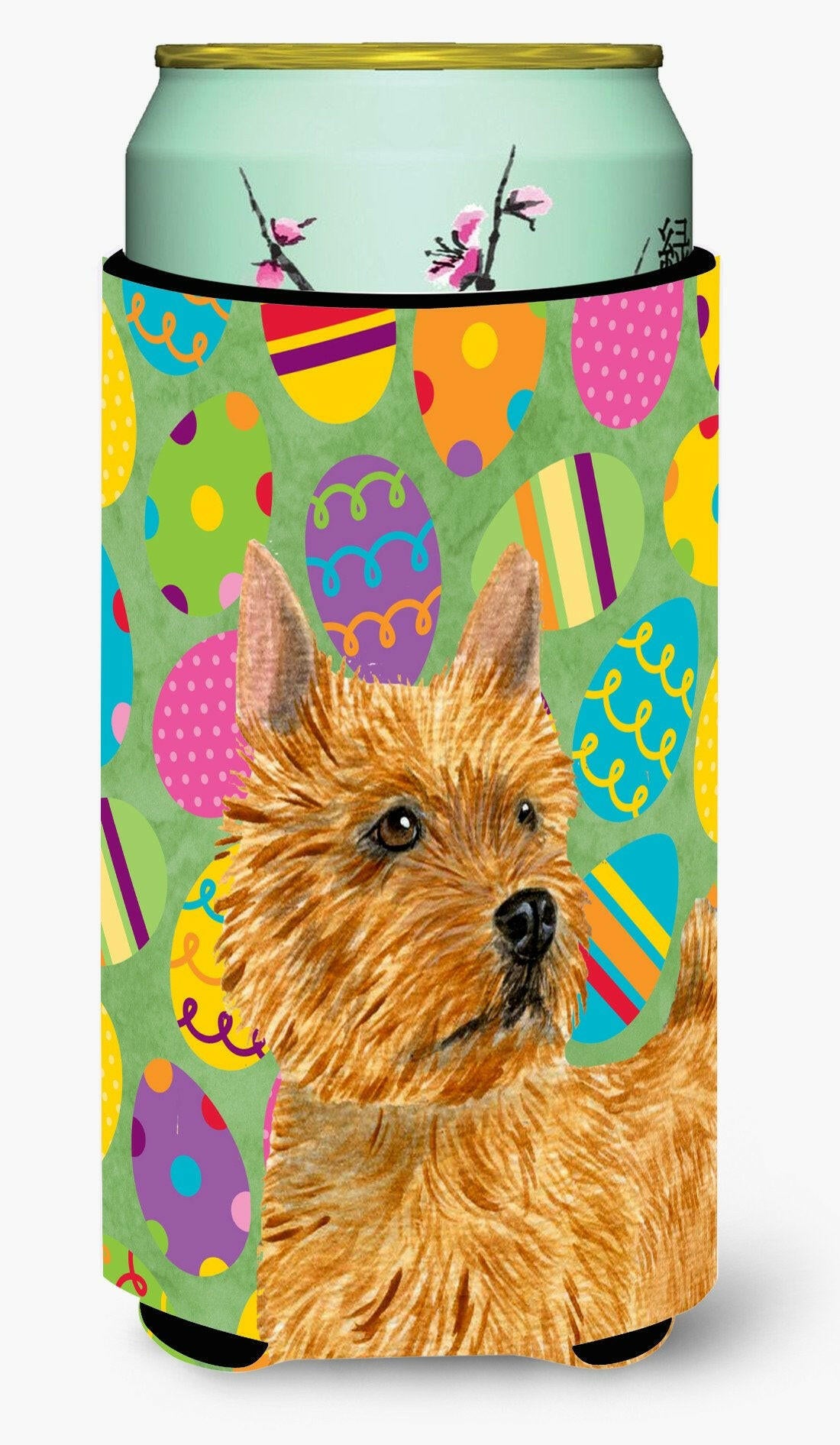 Norwich Terrier Easter Eggtravaganza  Tall Boy Beverage Insulator Beverage Insulator Hugger by Caroline&#39;s Treasures