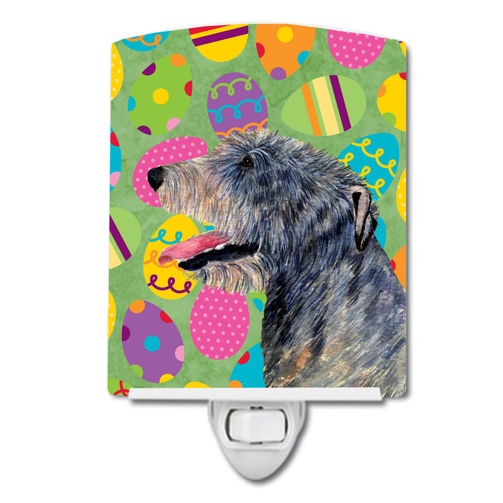 Irish Wolfhound Easter Eggtravaganza Ceramic Night Light SS4851CNL - the-store.com