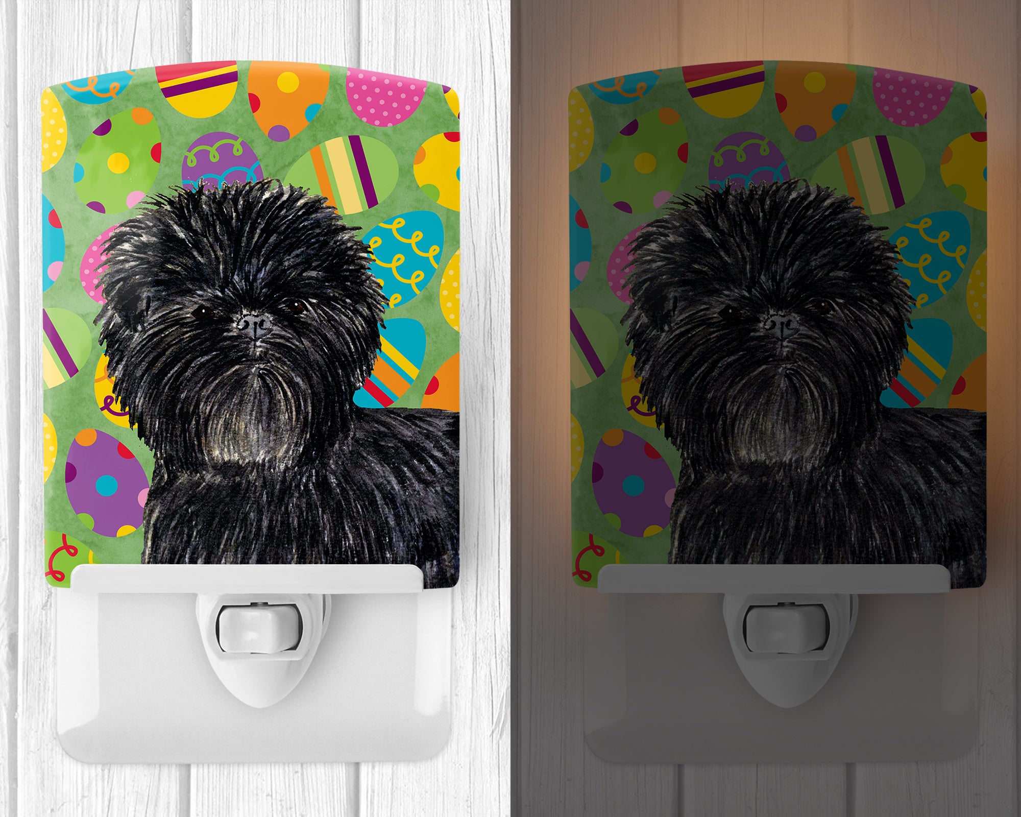 Affenpinscher Easter Eggtravaganza Ceramic Night Light SS4856CNL - the-store.com