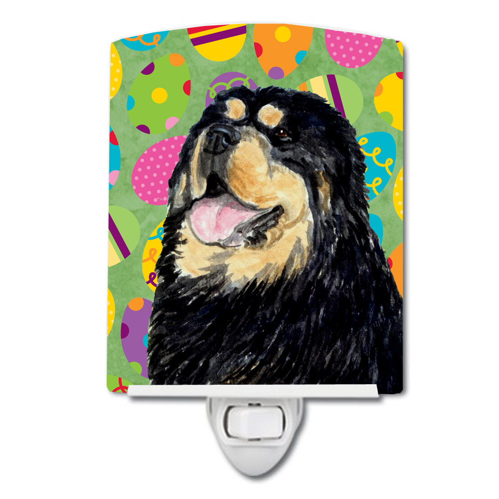 Tibetan Mastiff Easter Eggtravaganza Ceramic Night Light SS4857CNL - the-store.com