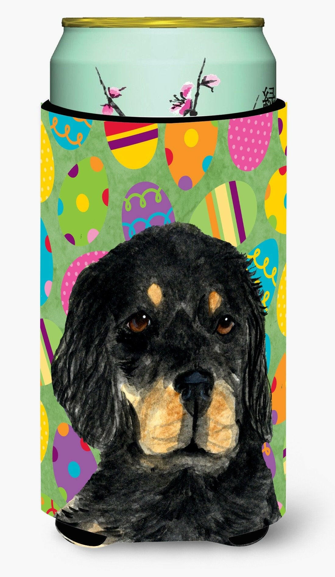 Gordon Setter Easter Eggtravaganza  Tall Boy Beverage Insulator Beverage Insulator Hugger by Caroline's Treasures