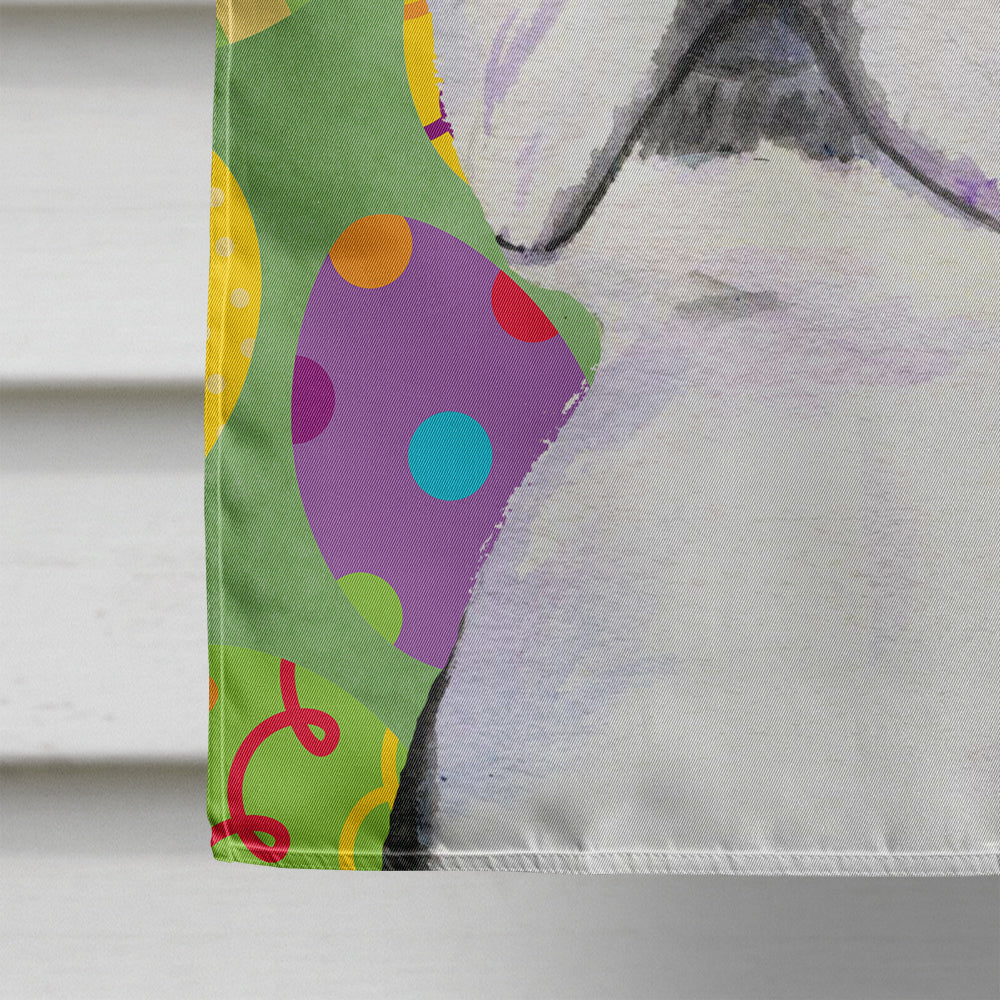 Boston Terrier Easter Eggtravaganza Flag Canvas House Size  the-store.com.