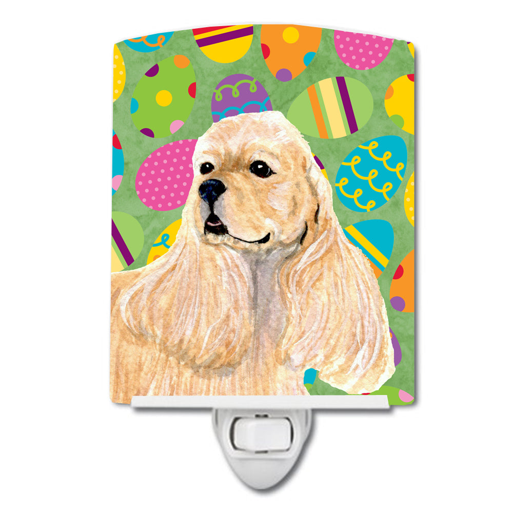 Cocker Spaniel Easter Eggtravaganza Ceramic Night Light SS4867CNL - the-store.com