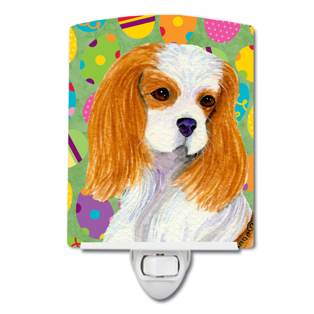 Cavalier Spaniel Easter Eggtravaganza Ceramic Night Light SS4872CNL - the-store.com