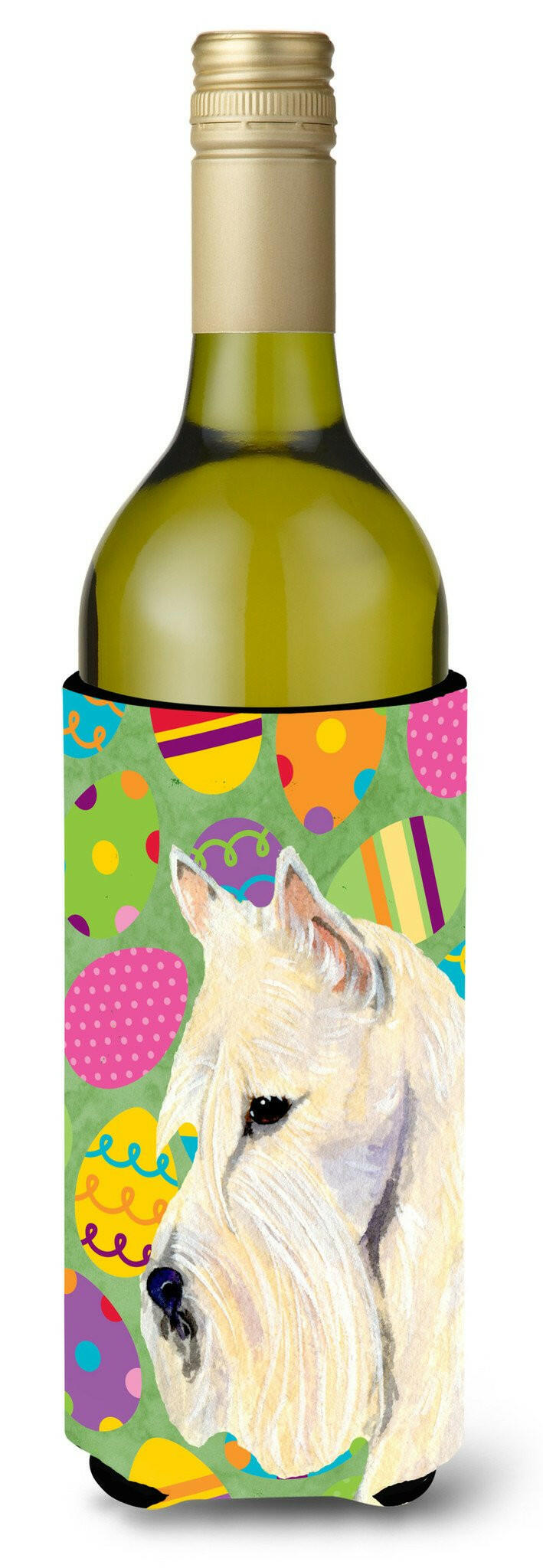 Scottish Terrier Easter Eggtravaganza Wine Bottle Beverage Insulator Beverage Insulator Hugger SS4875LITERK by Caroline&#39;s Treasures