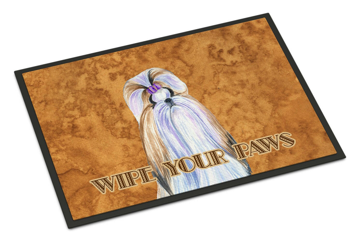 Shih Tzu Wipe your Paws Indoor or Outdoor Mat 24x36 SS4904JMAT - the-store.com