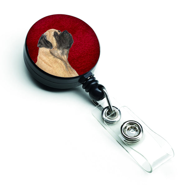 Mastiff Retractable Badge Reel or ID Holder with Clip.