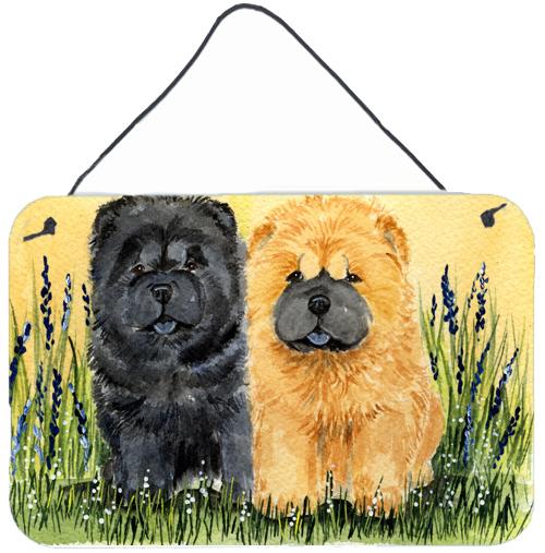 Chow Chow Indoor Aluminium Metal Wall or Door Hanging Prints by Caroline's Treasures