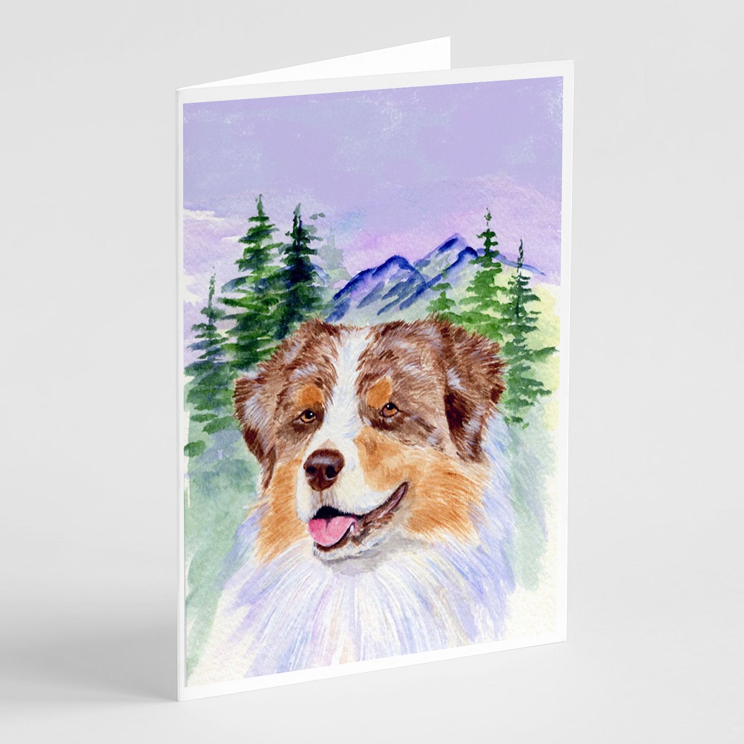 Buy this Australian Shepherd Greeting Cards and Envelopes Pack of 8