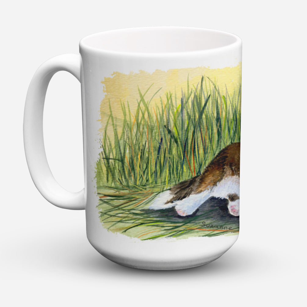 Corgi Dishwasher Safe Microwavable Ceramic Coffee Mug 15 ounce SS8004CM15  the-store.com.