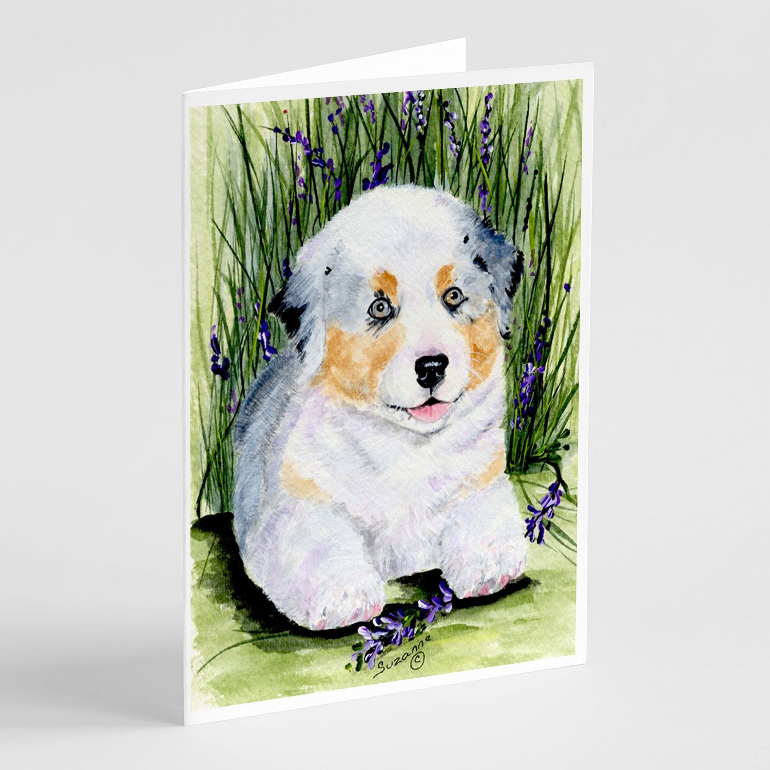 Buy this Australian Shepherd Greeting Cards and Envelopes Pack of 8