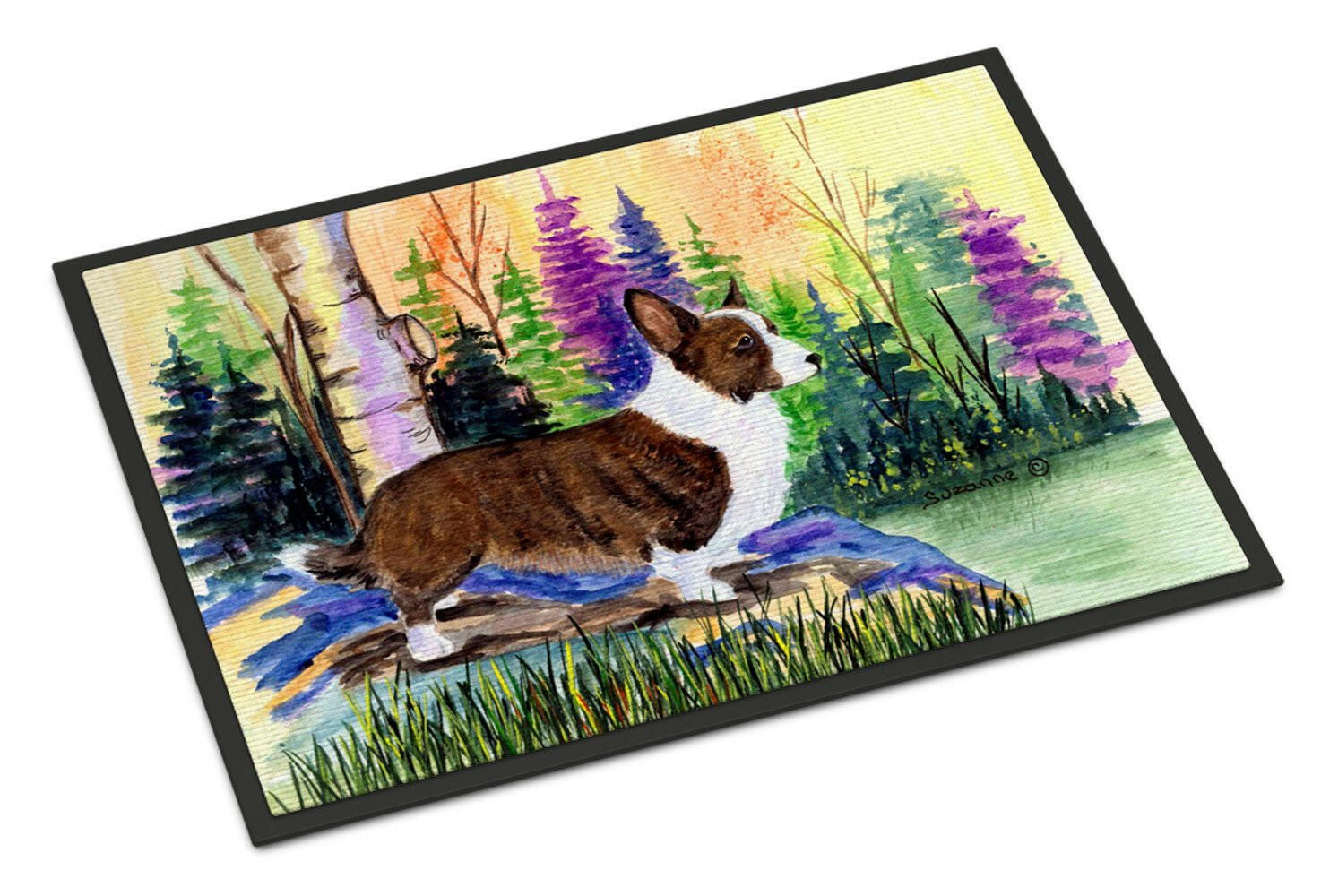 Corgi Indoor Outdoor Mat 18x27 Doormat - the-store.com