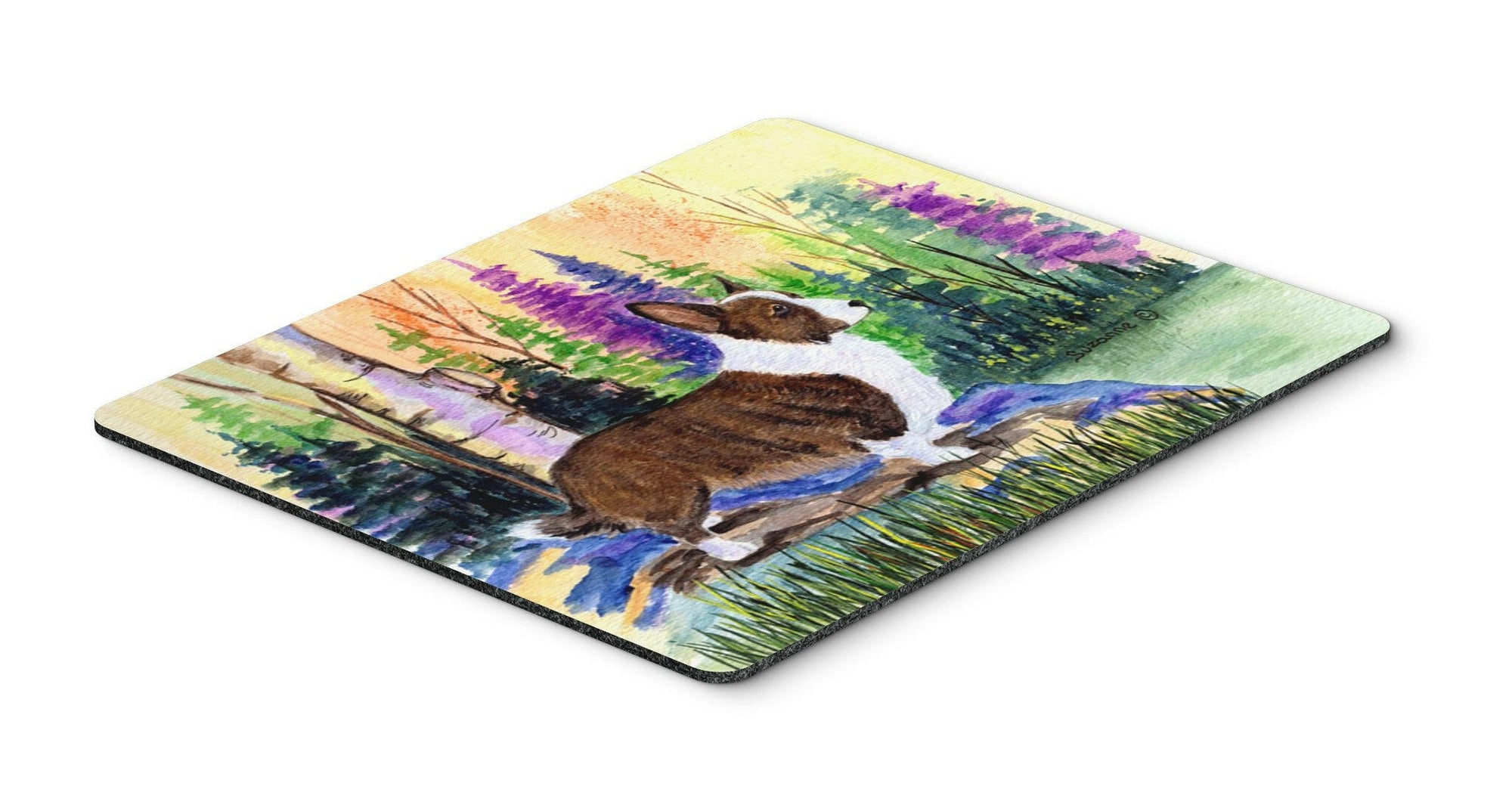 Corgi Mouse Pad / Hot Pad / Trivet by Caroline's Treasures