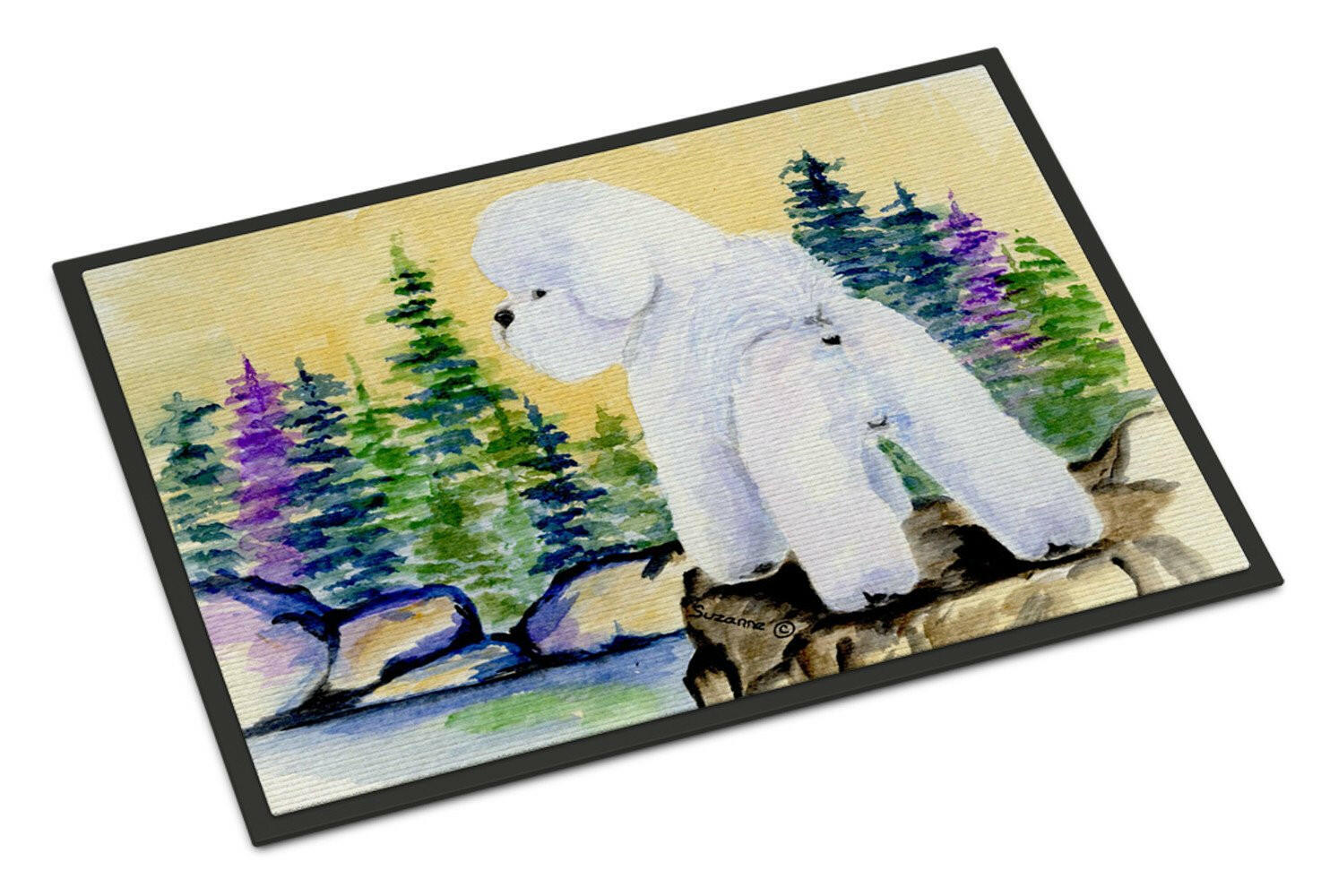 Bichon Frise Indoor or Outdoor Mat 24x36 Doormat - the-store.com