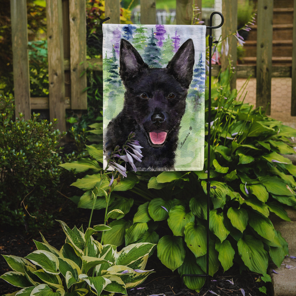 Australian Kelpie Flag Garden Size.