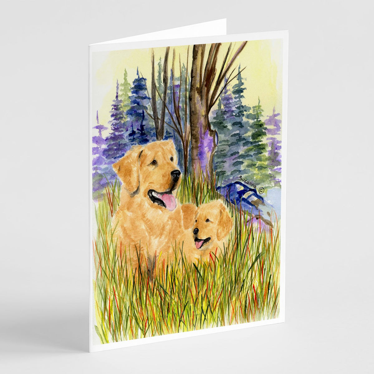 Buy this Golden Retriever Greeting Cards and Envelopes Pack of 8