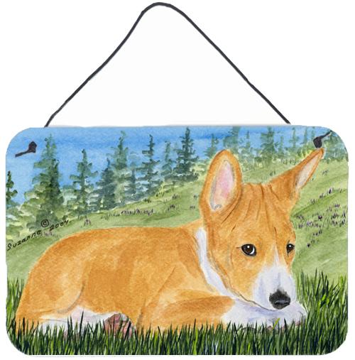 Basenji Indoor Aluminium Metal Wall or Door Hanging Prints by Caroline's Treasures