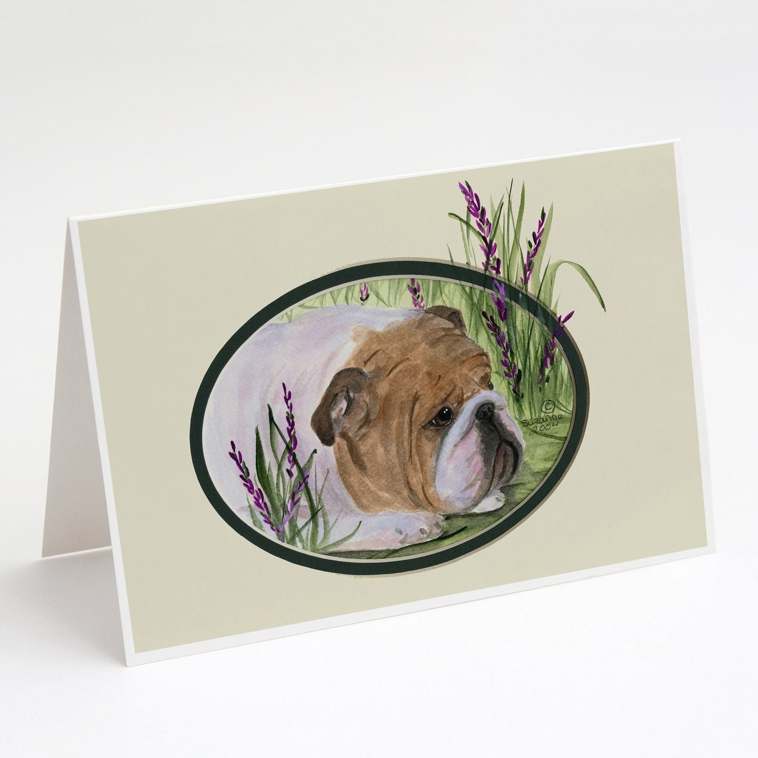 Buy this English Bulldog Greeting Cards and Envelopes Pack of 8