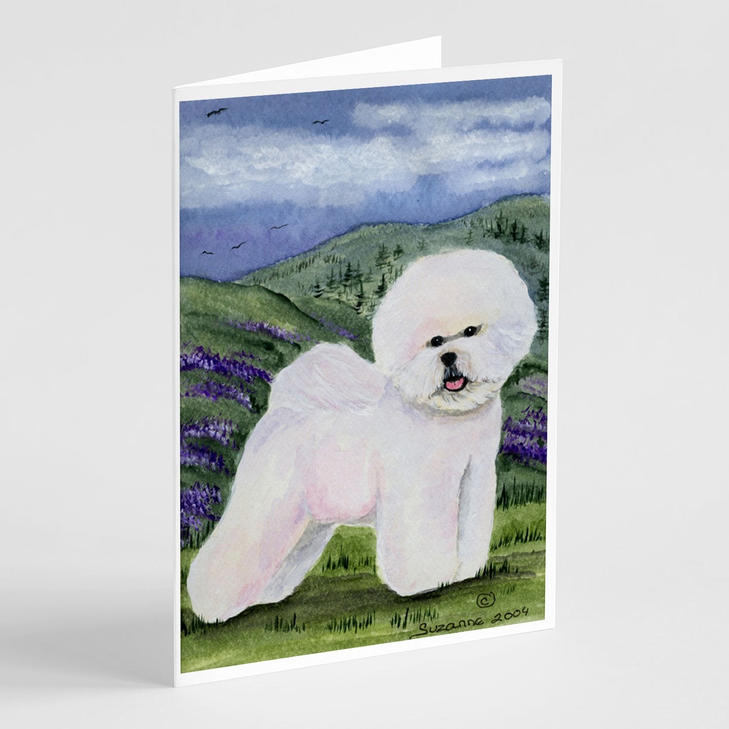 Buy this Bichon Frise Greeting Cards and Envelopes Pack of 8