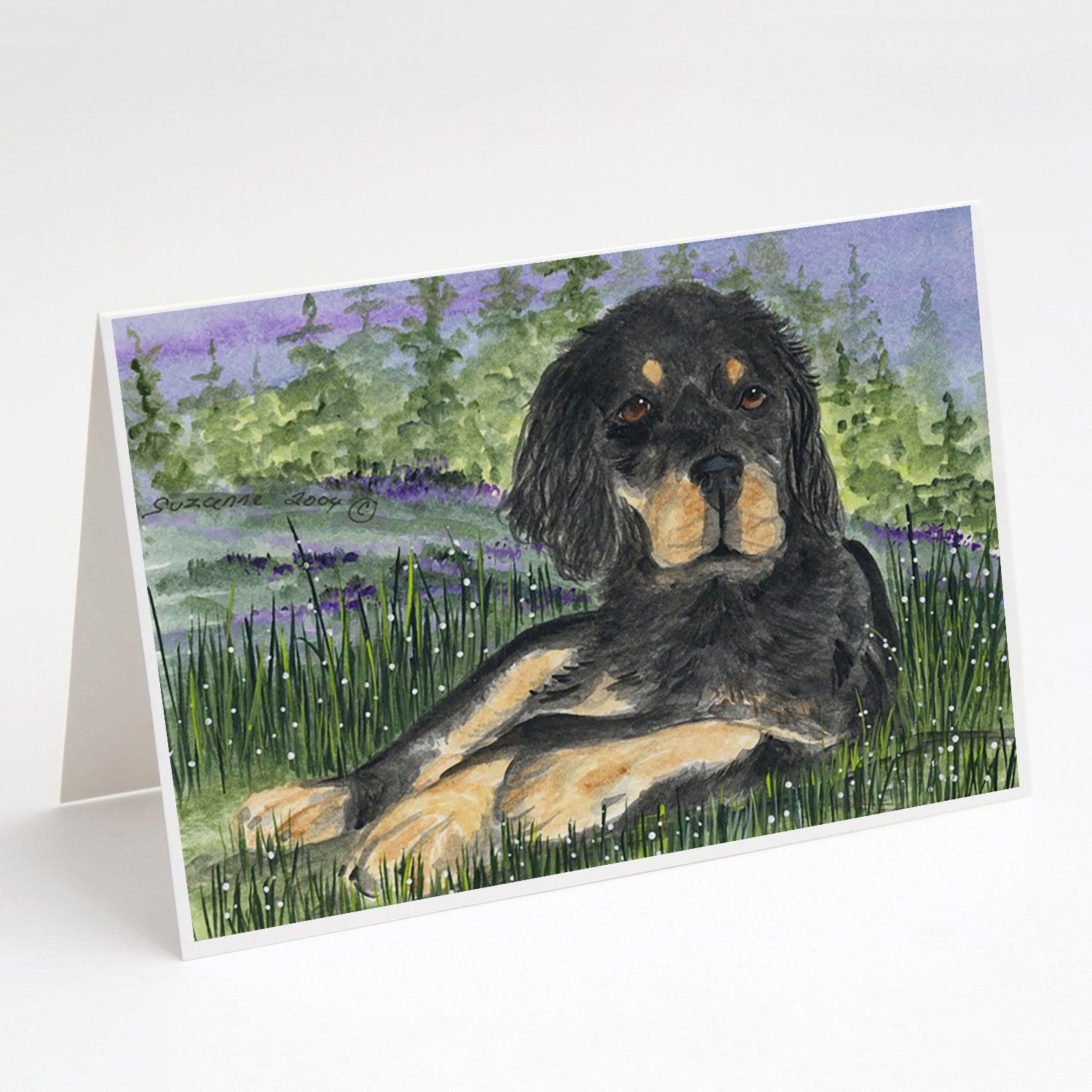 Buy this Gordon Setter Greeting Cards and Envelopes Pack of 8