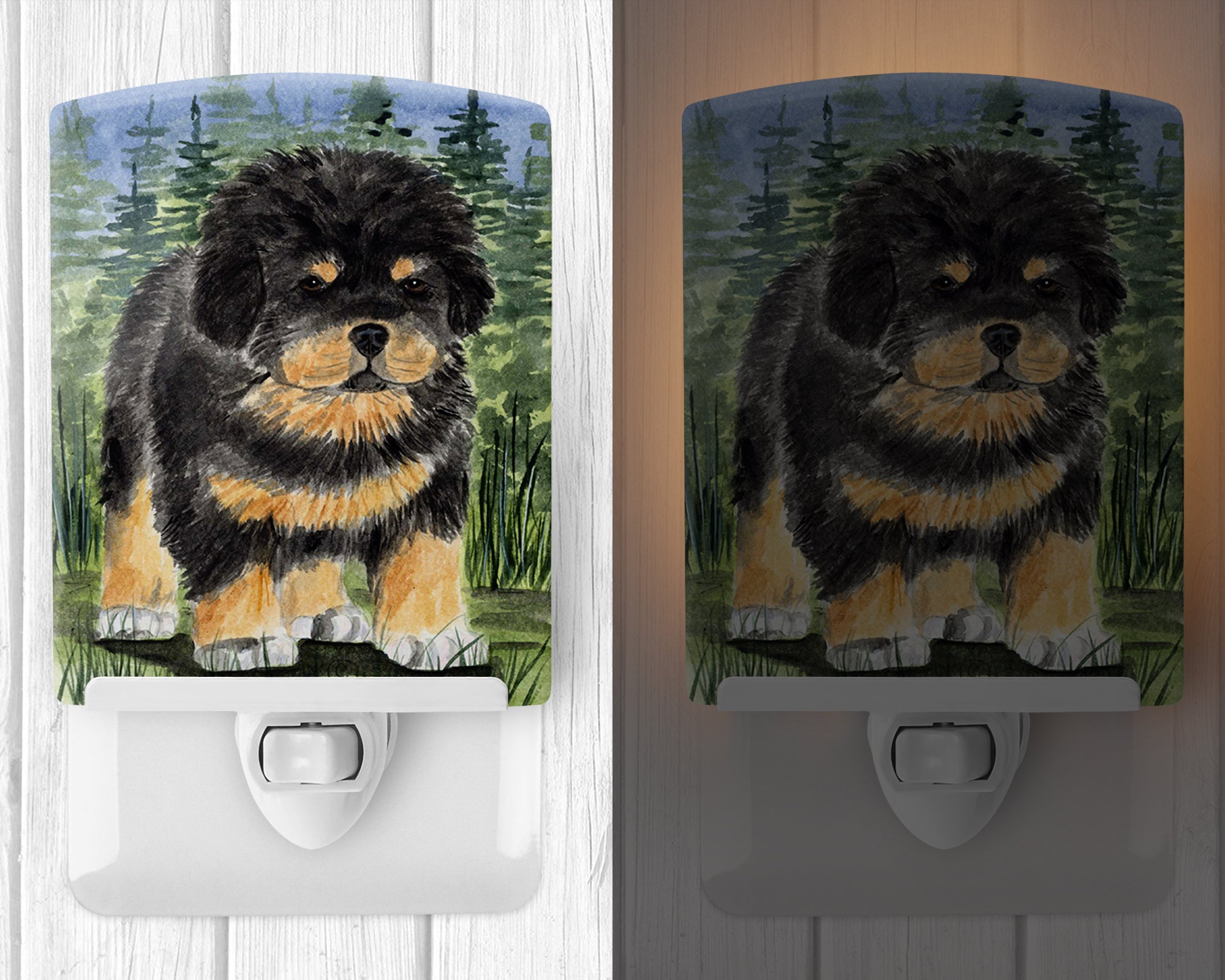 Tibetan Mastiff Ceramic Night Light SS8031CNL - the-store.com