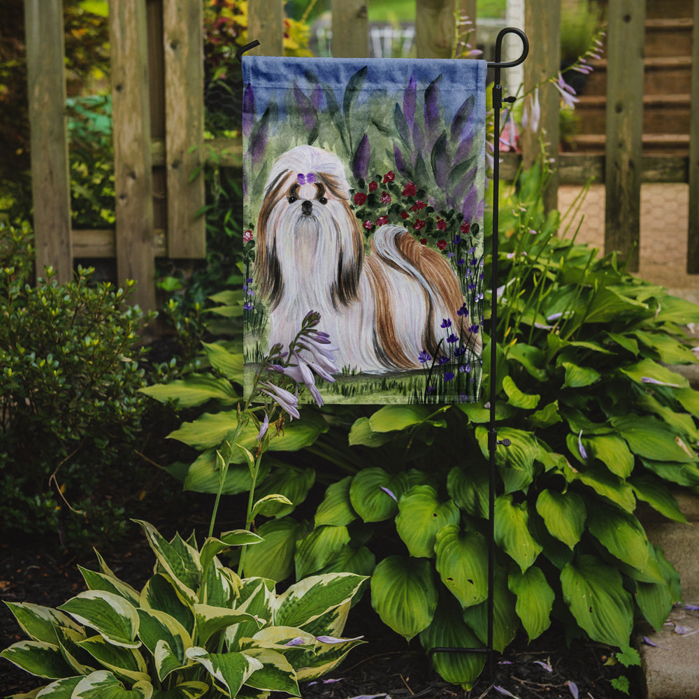 Shih Tzu Flag Garden Size.