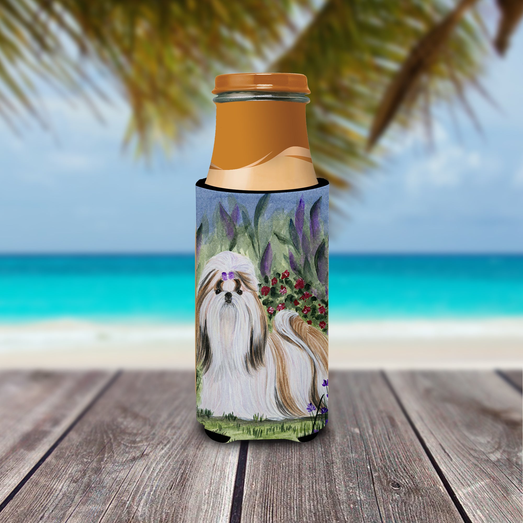 Shih Tzu Ultra Beverage Insulators for slim cans SS8034MUK.