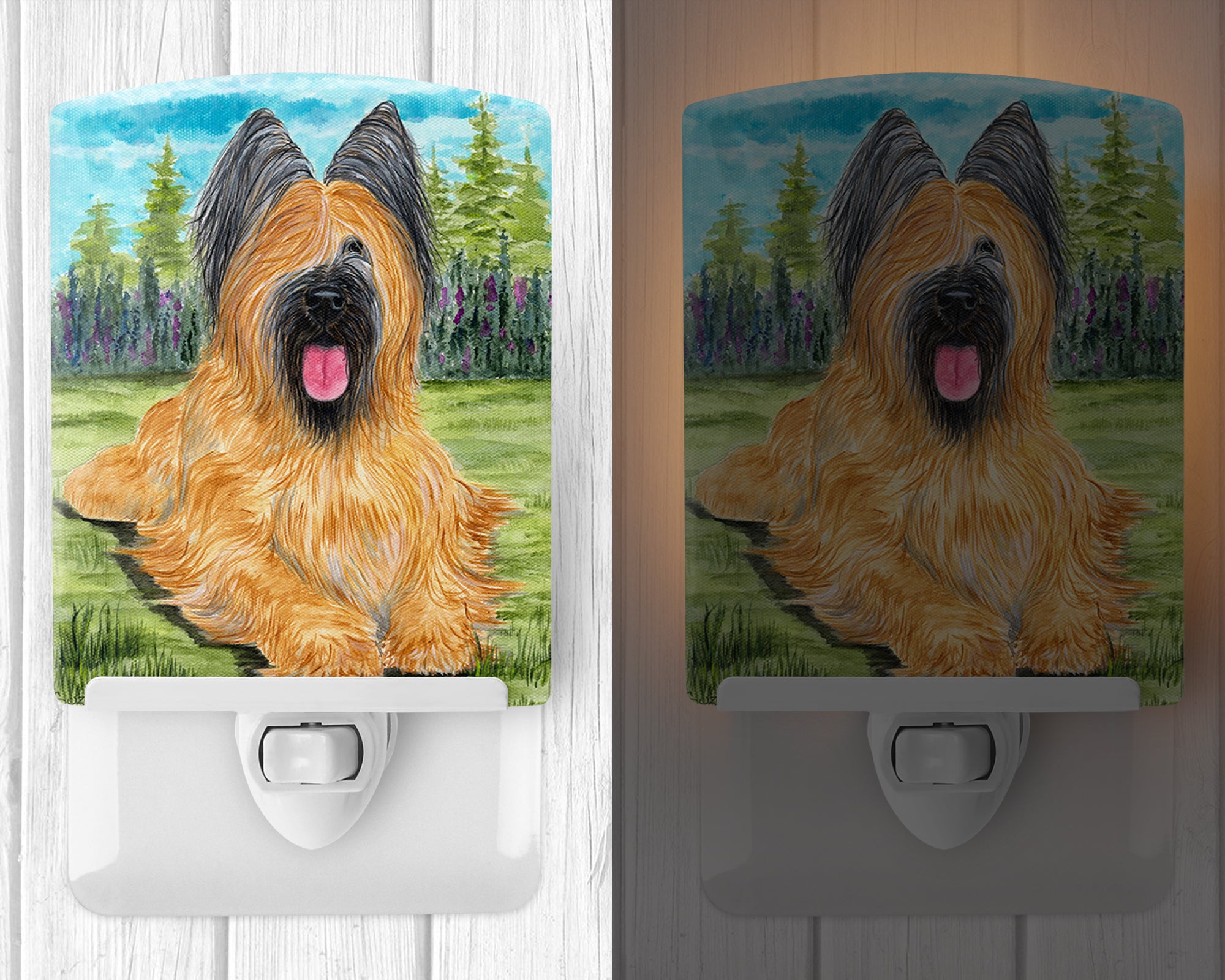 Briard Ceramic Night Light SS8035CNL - the-store.com