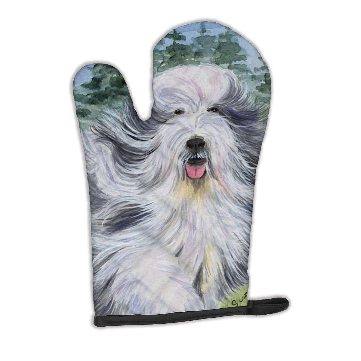 Bearded Collie Oven Mitt SS8037OVMT  the-store.com.